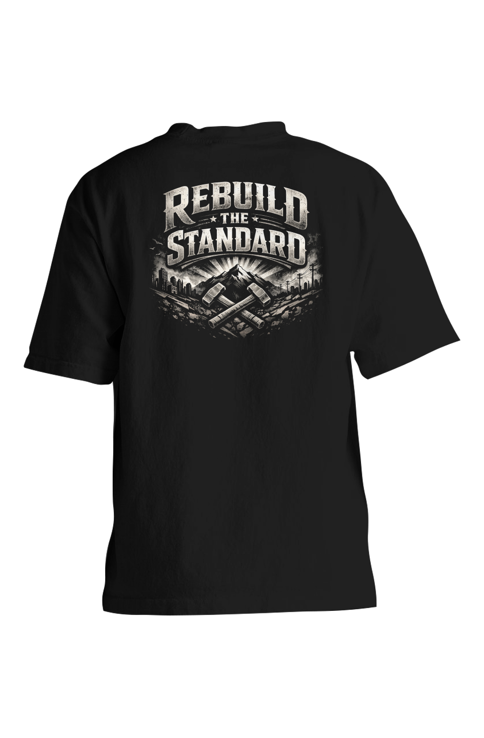 Mens Cropped Max Heavyweight Tee