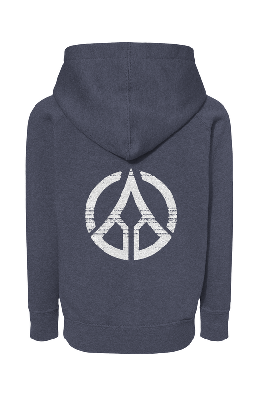 Blend Raglan Hooded Sweatshirt