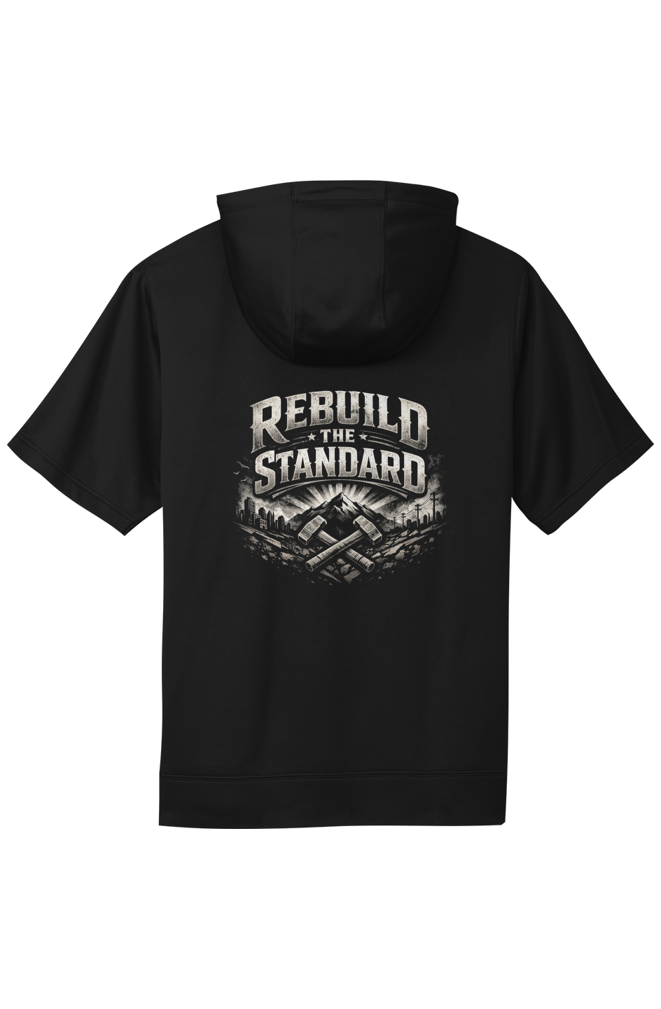 Sport Wick Short Sleeve Hoodie