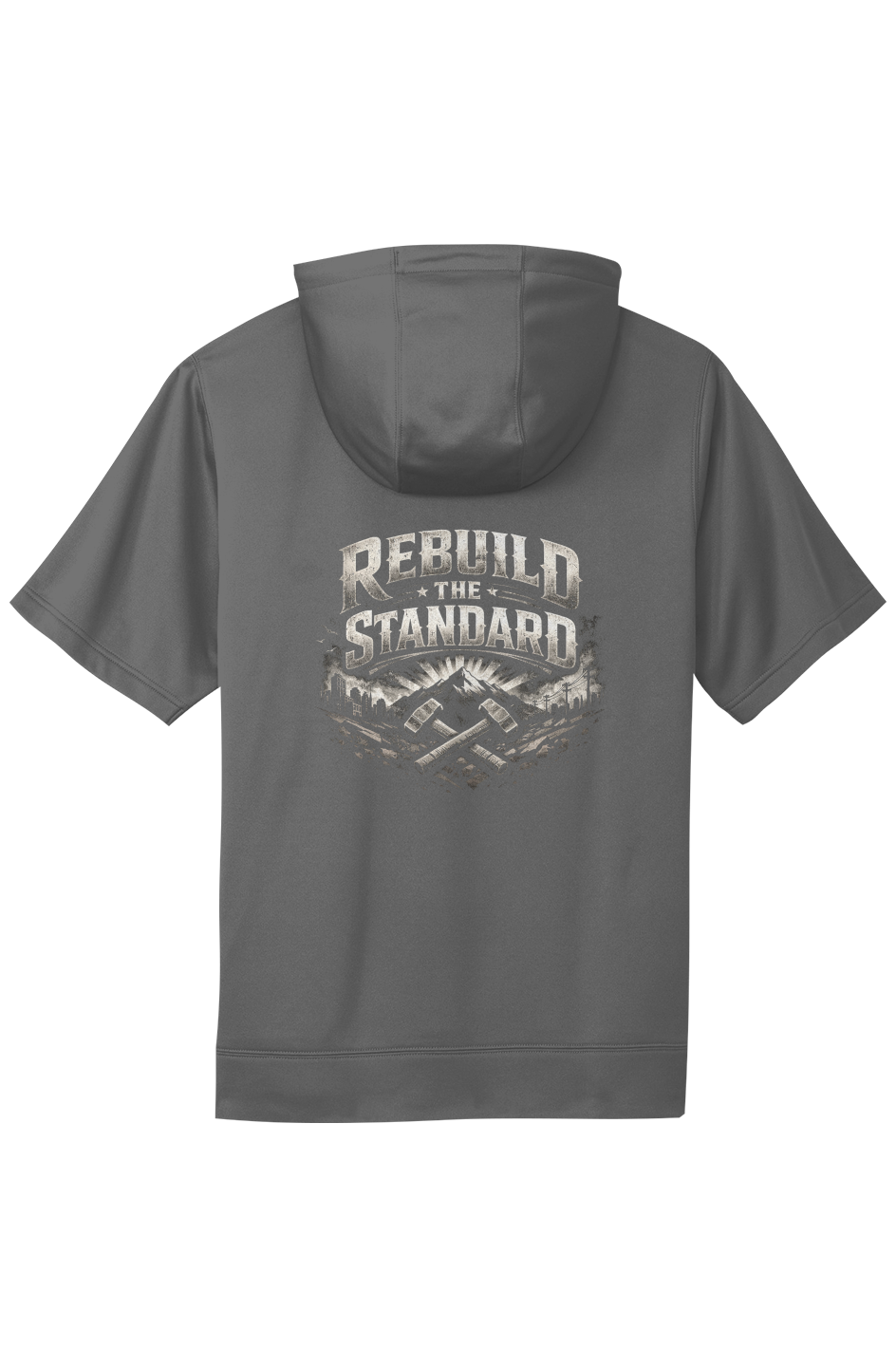 Sport Wick Short Sleeve Hoodie