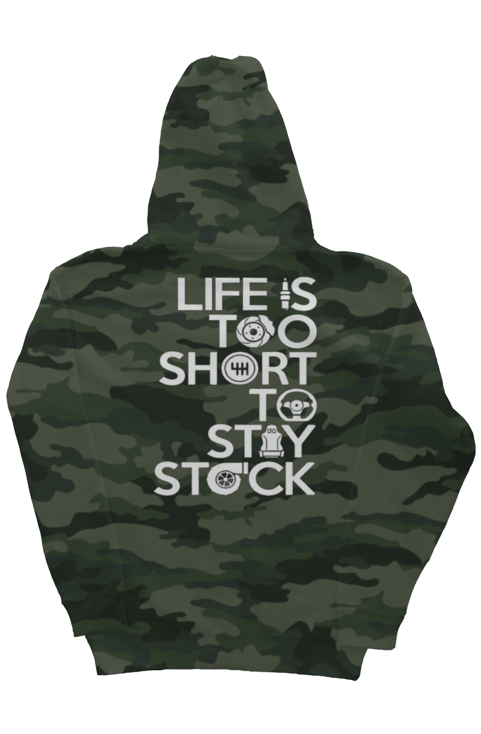 Camo Independent Heavyweight Hoodie