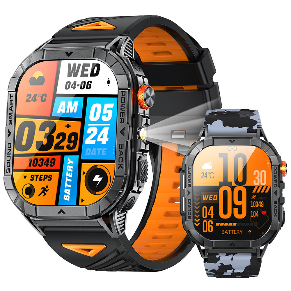 K70A Smartwatch With Heart Rate Monitoring And Bluetooth Calling